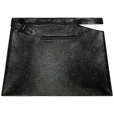 Виниловая юбка мини