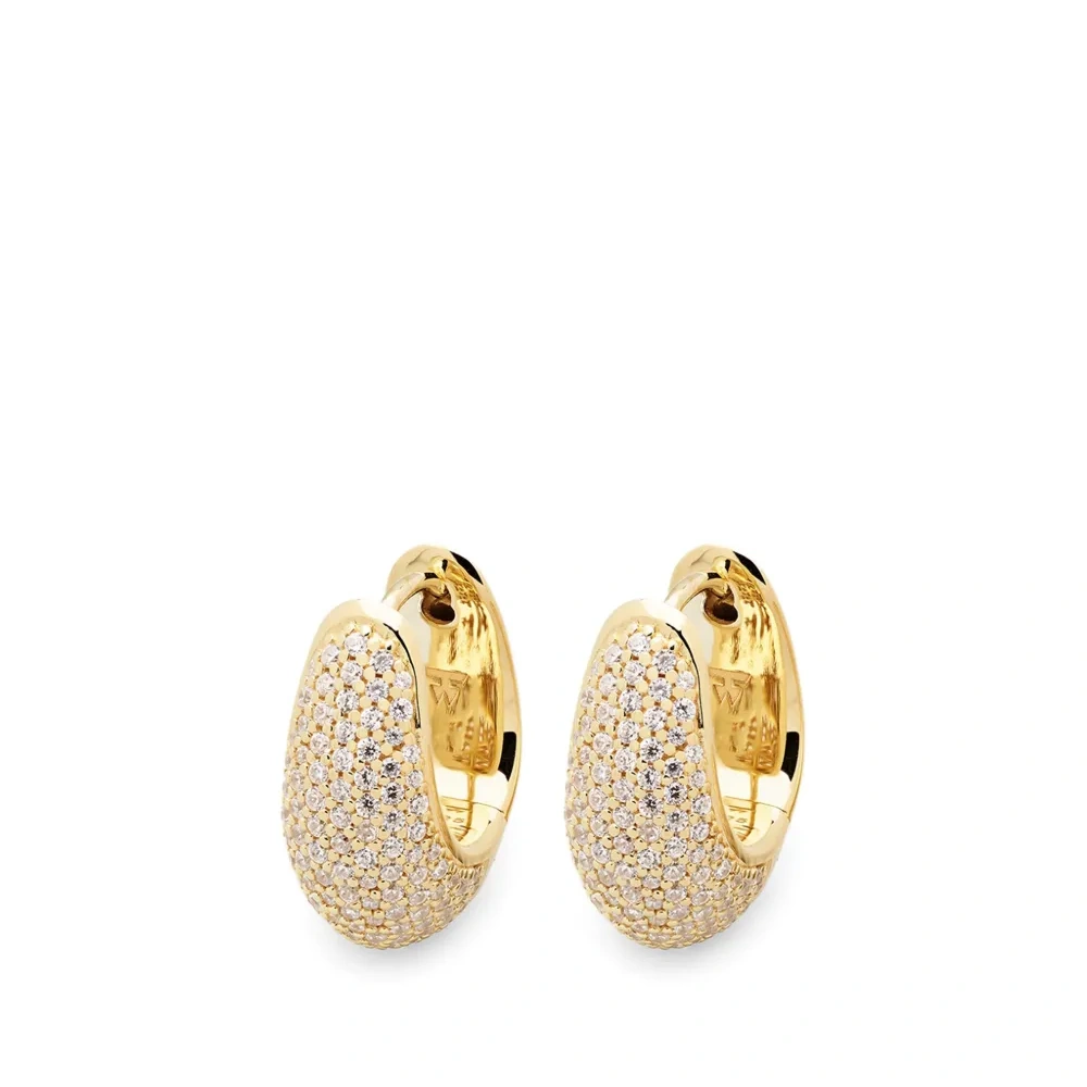 Серьги-кольца Ice