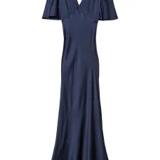 Атласное платье макси Атласное платье макси