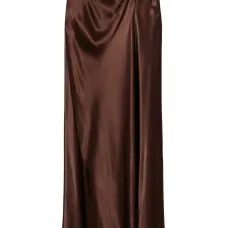 Атласная юбка с драпировкой Атласная юбка с драпировкой