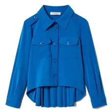 Фланелевая рубашка с длинными рукавами