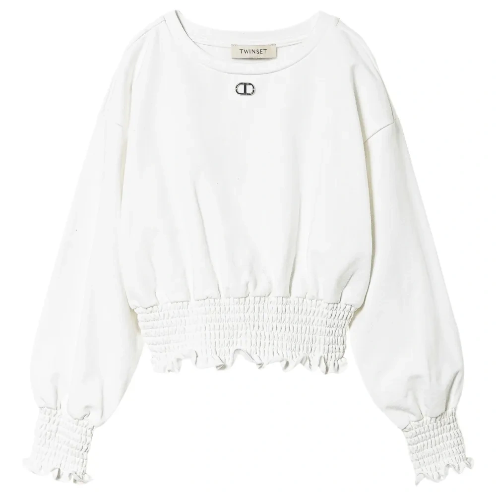 Толстовка с круглым вырезом