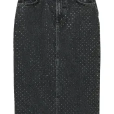 Юбка миди с кристаллами