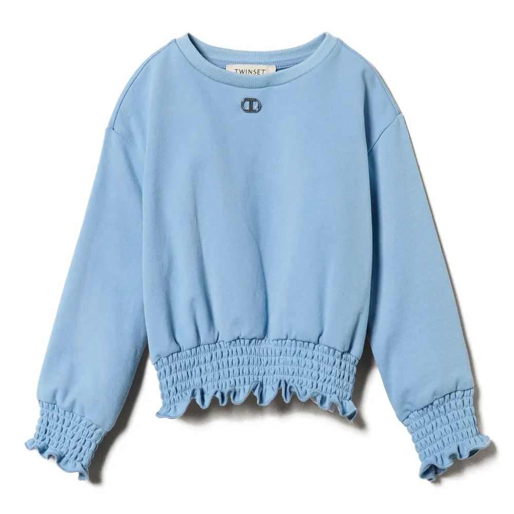 Толстовка с круглым вырезом