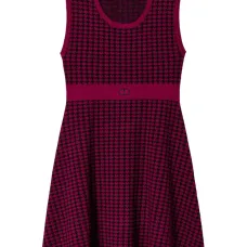 платье в ломаную клетку