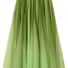 Юбка из тюля с принтом