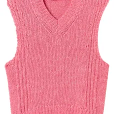 Бесшовный джемпер без рукавов