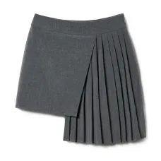 Фланелевая юбка со складками