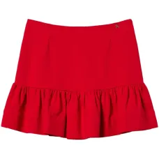 Юбка мини с оборками