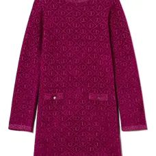 Жаккардовое платье