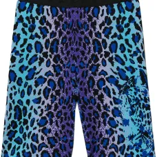 Шорты с леопардовым принтом