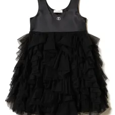 Платье с оборками