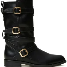 Ботинки с пряжками