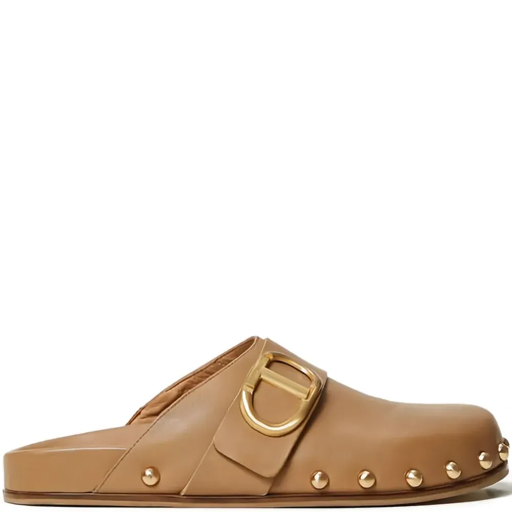 Мюли с заклепками