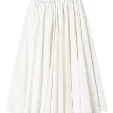 Юбка миди с эластичным поясом