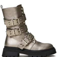 Ботинки с ламинированными ремешками Ботинки с ламинированными ремешками