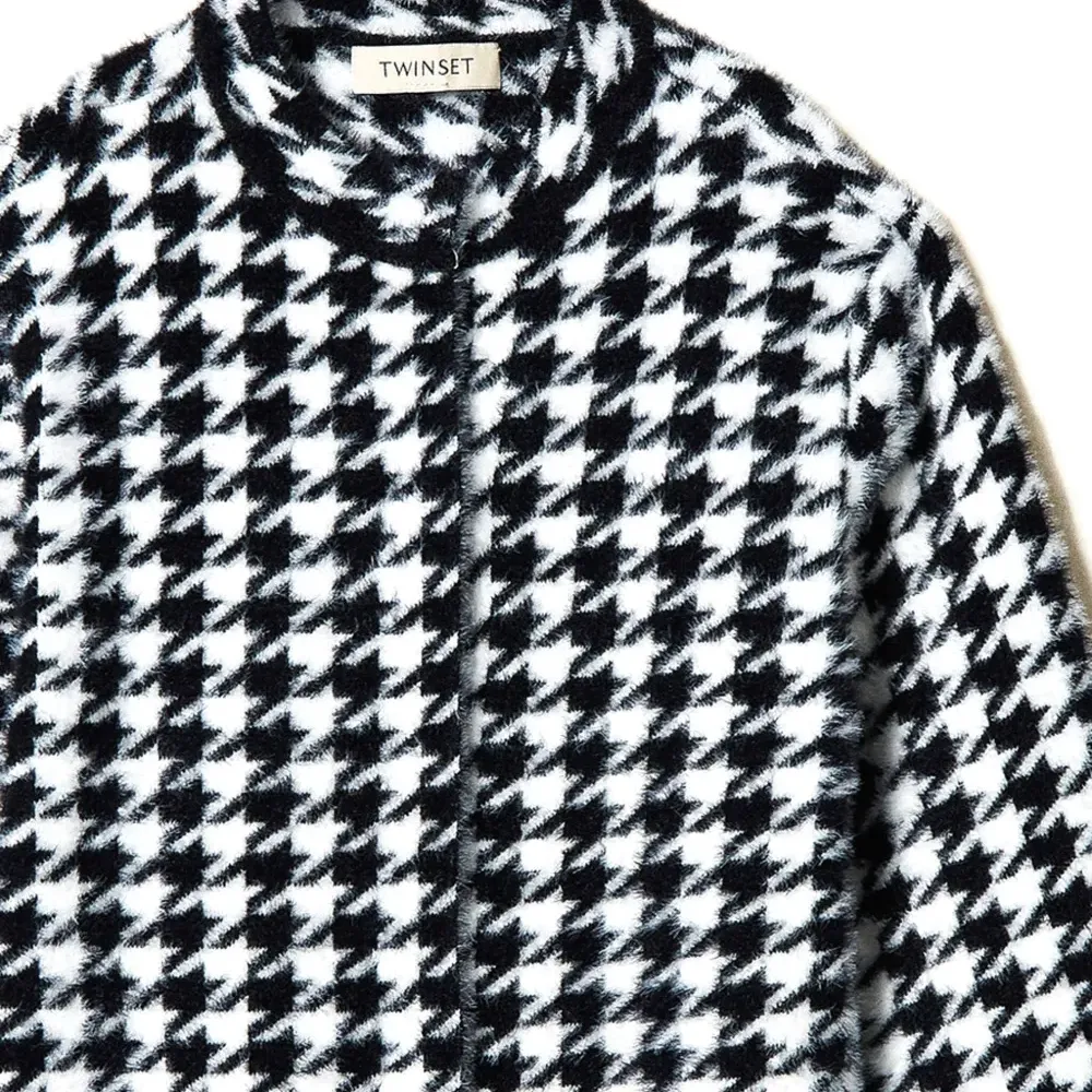 Жаккардовое пальто