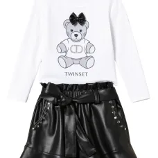 Комплект из футболки и шортов с логотипом