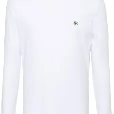 Футболка с нашивкой-логотипом