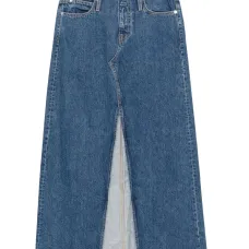 Джинсовая юбка макси Джинсовая юбка макси