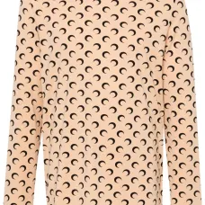 Футболка с узором Moonogram