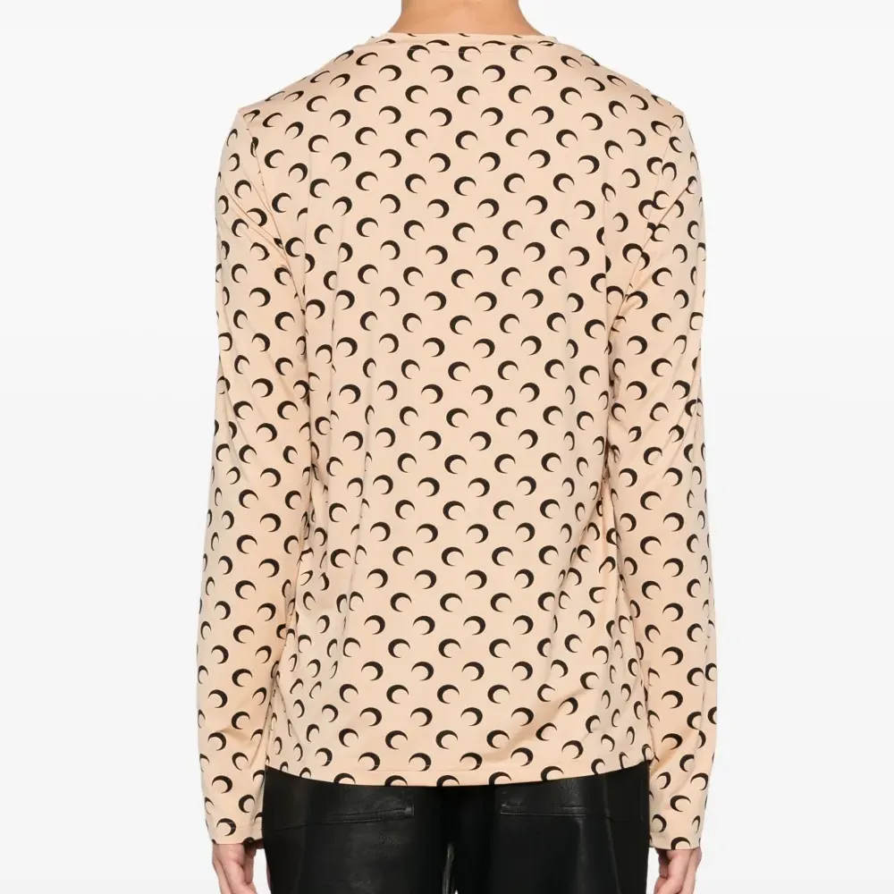 Футболка с узором Moonogram