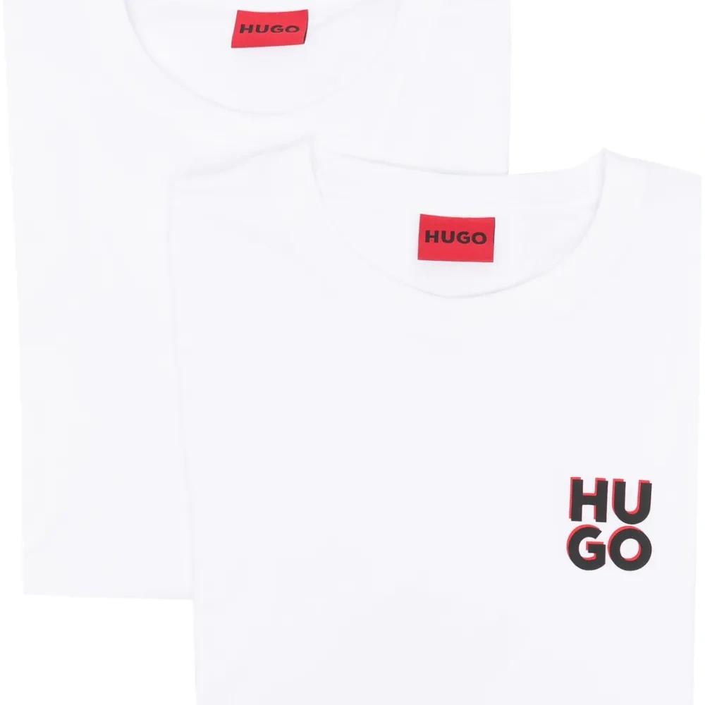 Комплект из двух футболок с логотипом