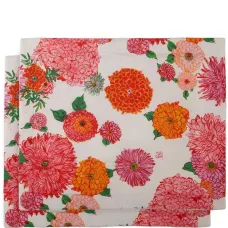 Набор Bright Blooms из двух салфеток