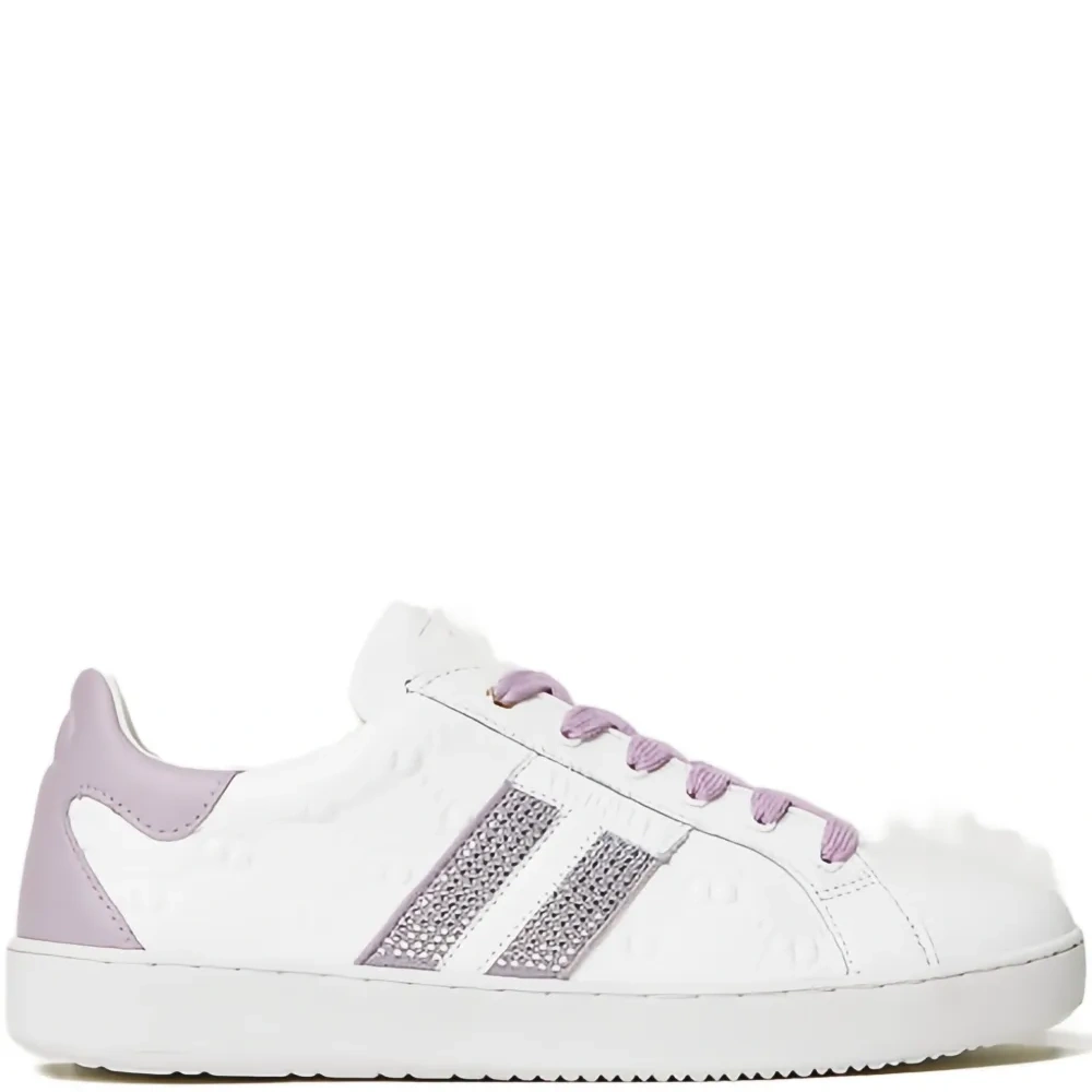 Кроссовки со стразами