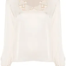 Блузка с оборками