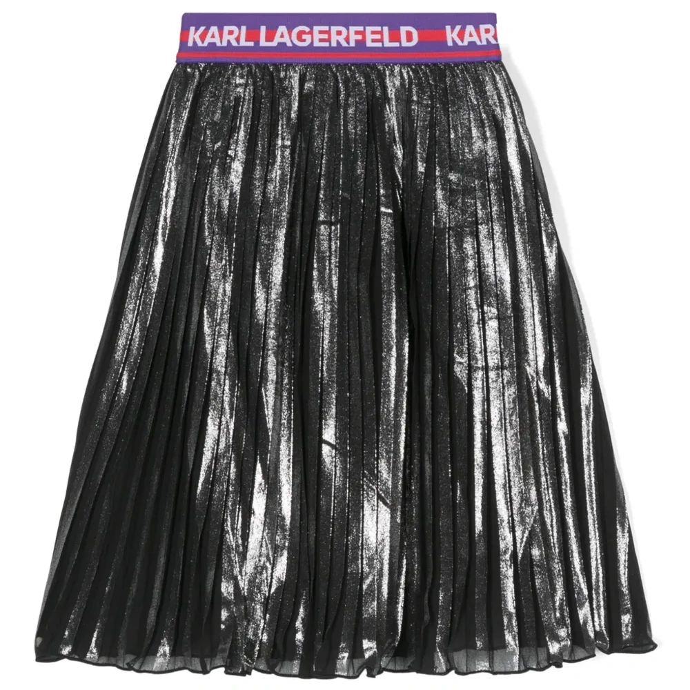 Юбка миди с логотипом