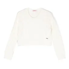 Джемпер фактурной вязки