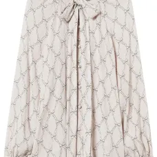 Блузка с графичным принтом