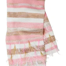 Шарф с перьями