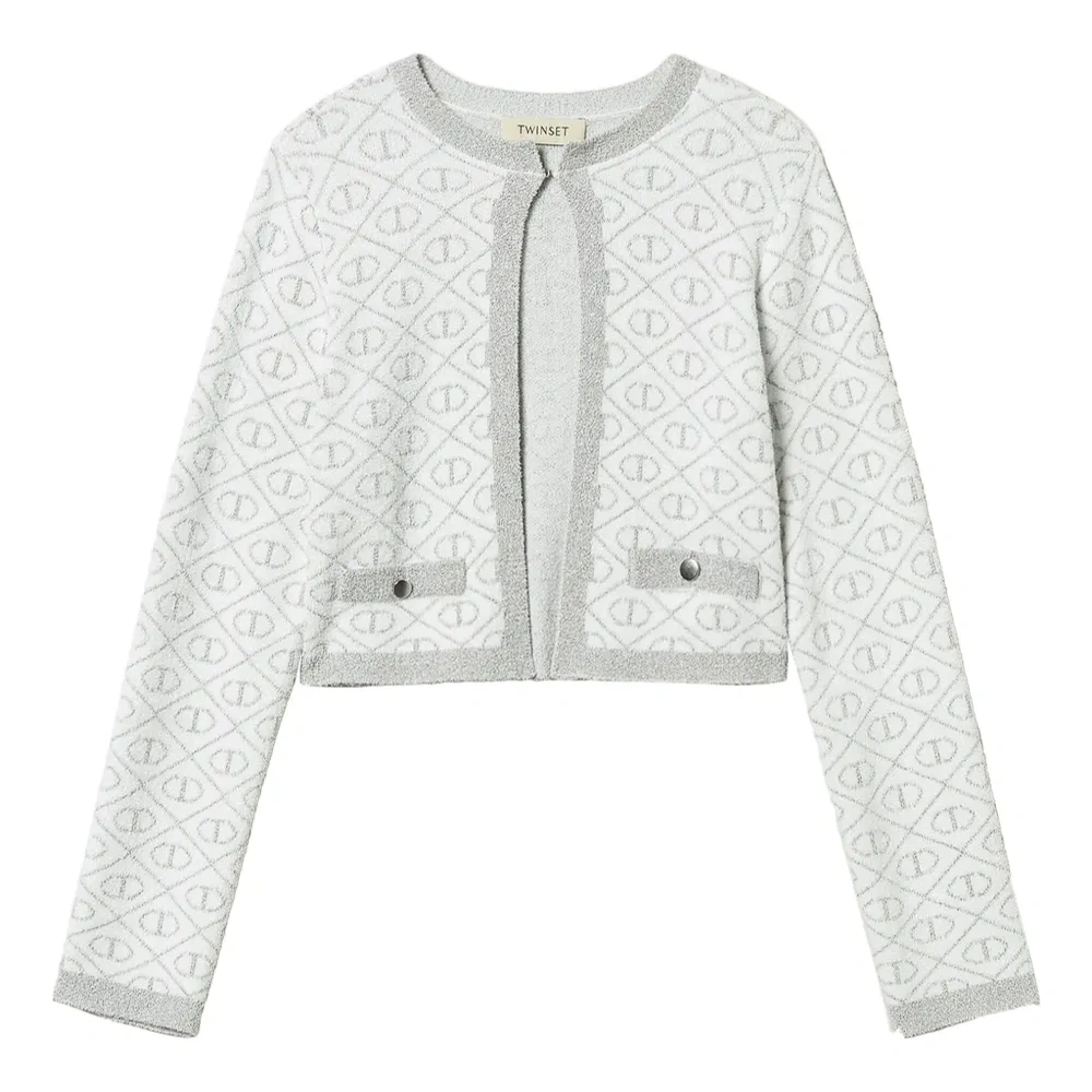 Жаккардовый кардиган