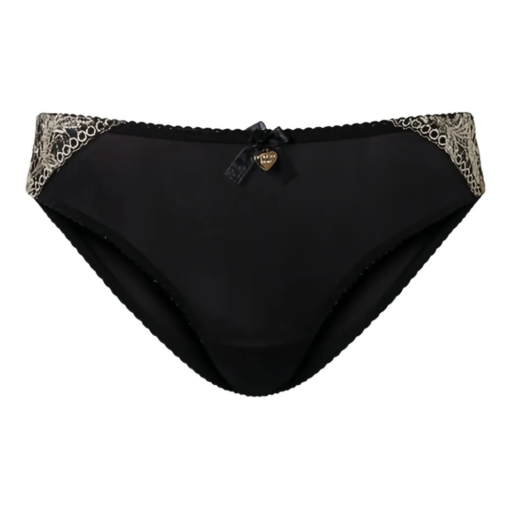 Трусы-брифы с тюлем