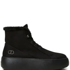 Высокие кеды с искусственным мехом