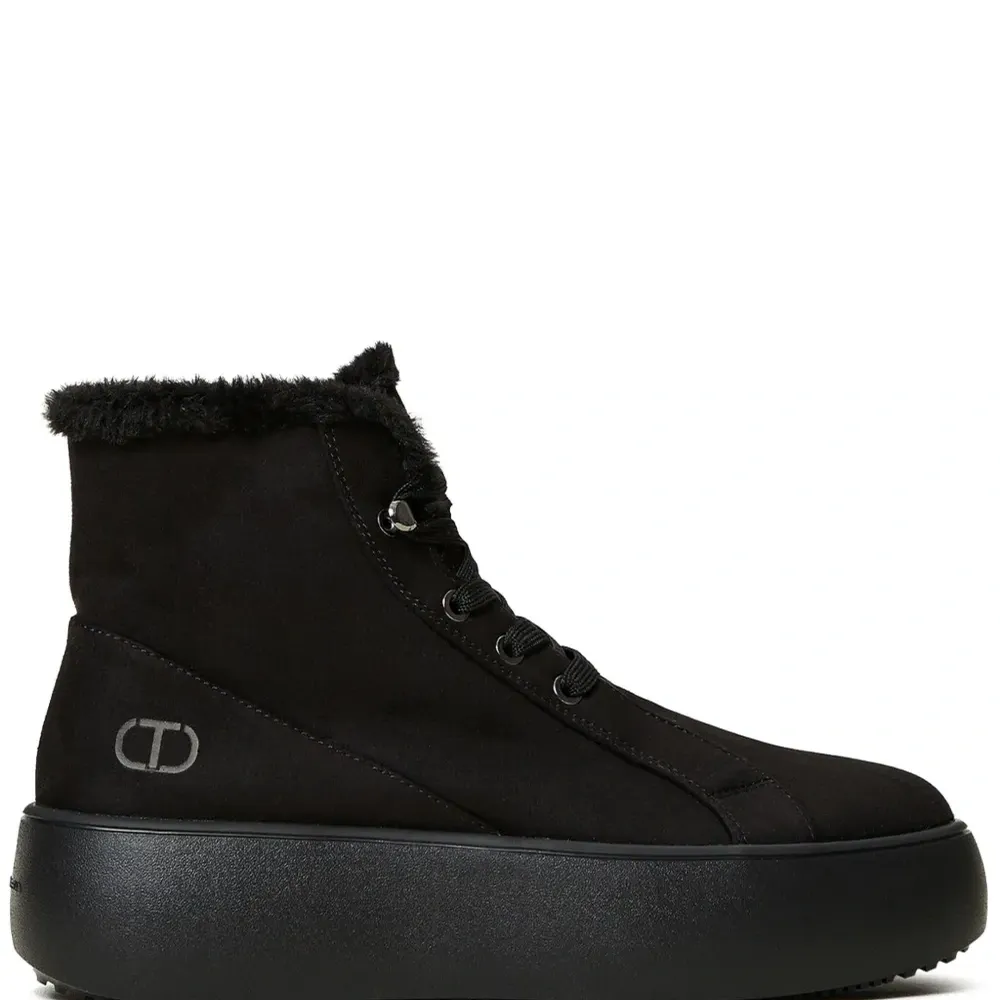 Высокие кеды с искусственным мехом Высокие кеды с искусственным мехом