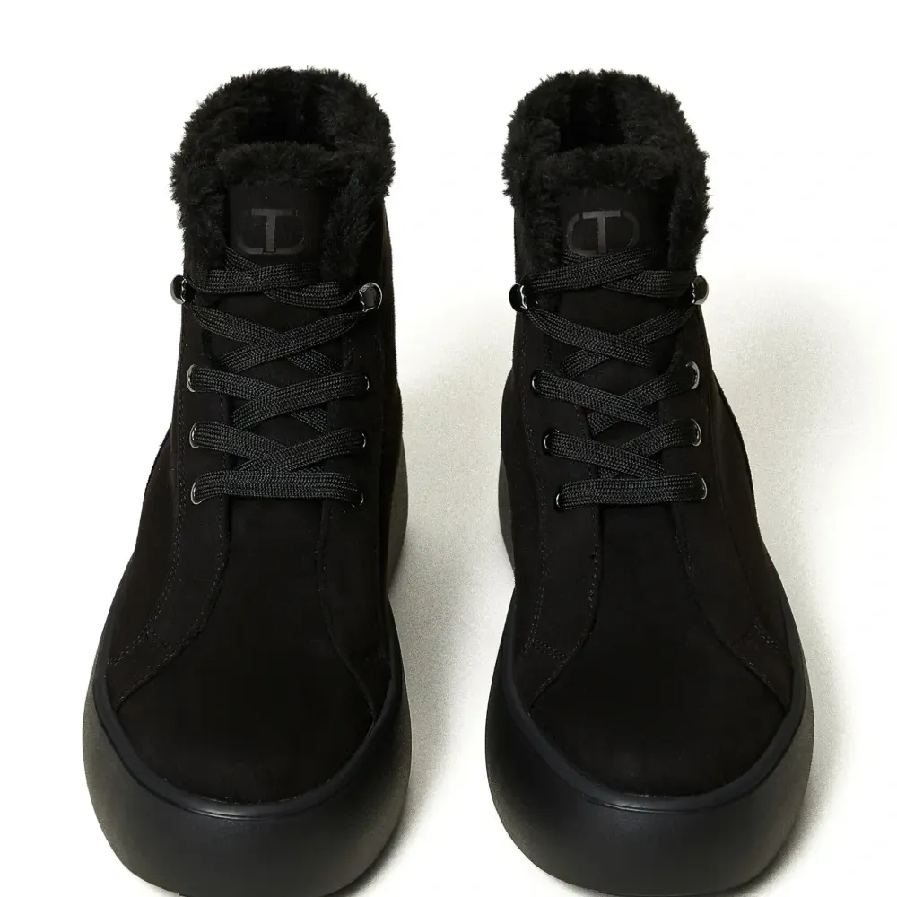 Высокие кеды с искусственным мехом Высокие кеды с искусственным мехом