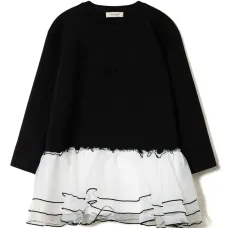 платье с оборками