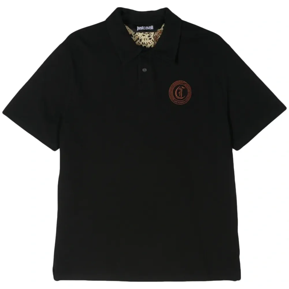 Рубашка поло с вышитым логотипом