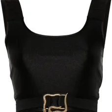 Укороченный топ с логотипом Укороченный топ с логотипом