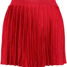 Плиссированная мини-юбка