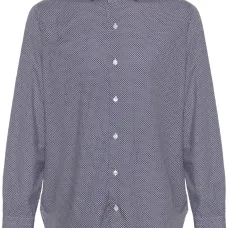 Рубашка с графичным принтом