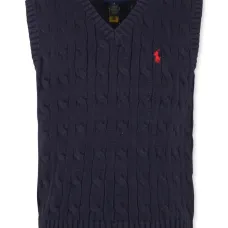 Жилет фактурной вязки