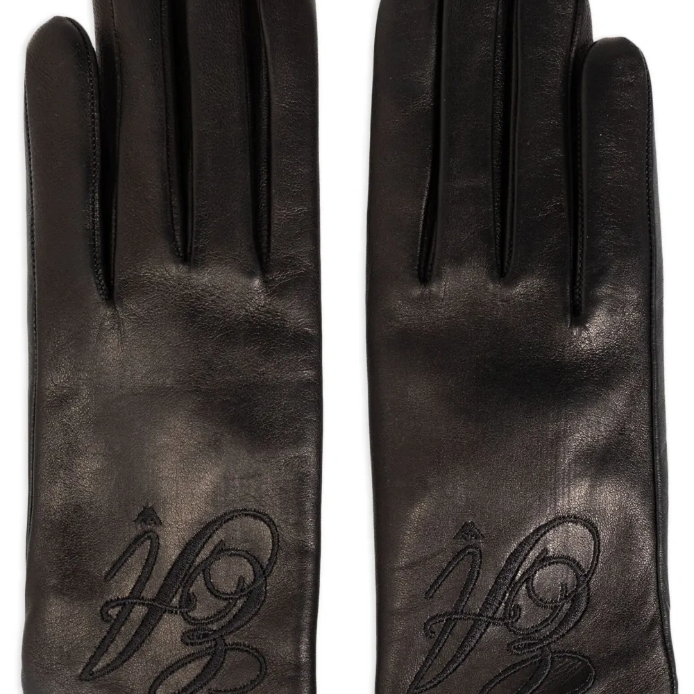 Перчатки с вышитым логотипом Перчатки с вышитым логотипом