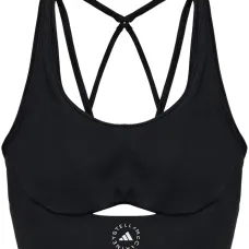 Спортивный бюстгальтер на тонких бретелях