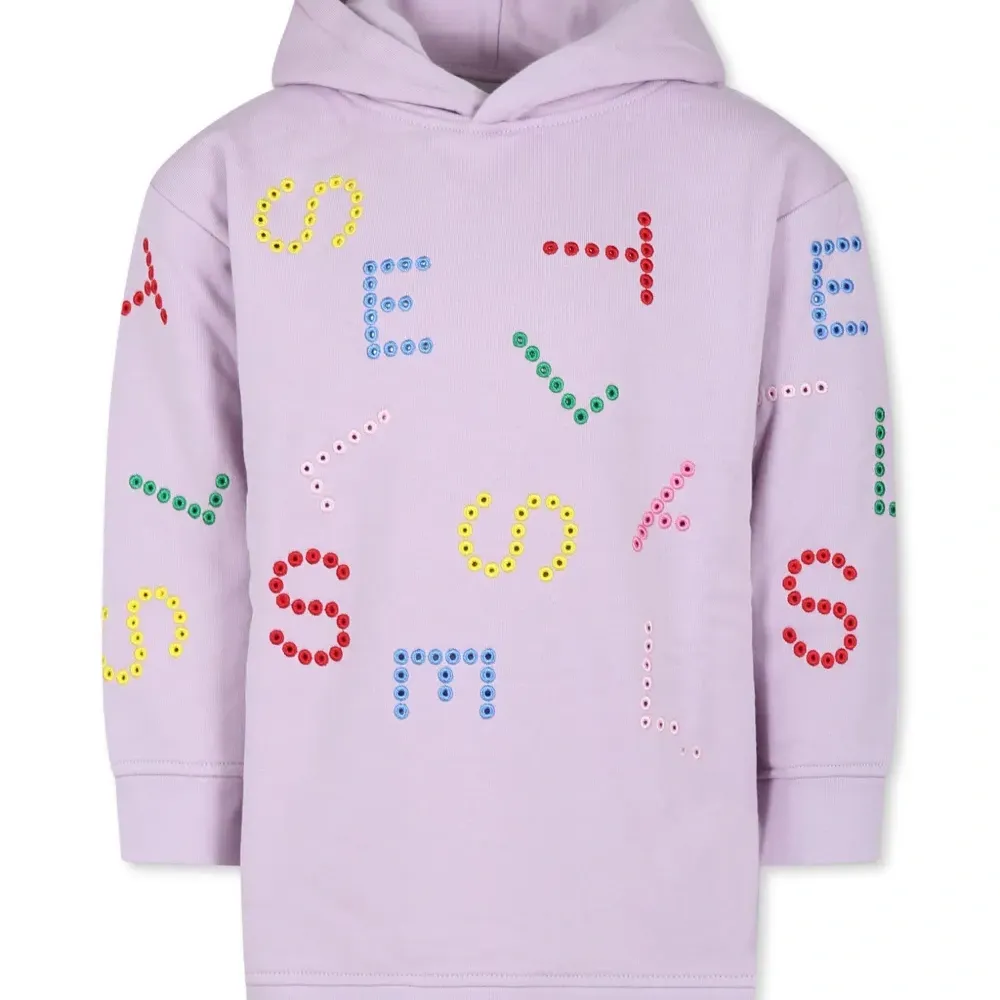 Платье-худи с узором Stella