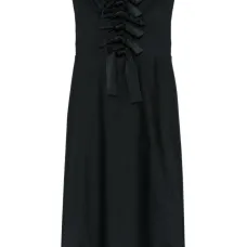 Платье из джерси с узлом