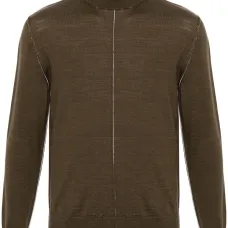 Свитер с декоративными швами